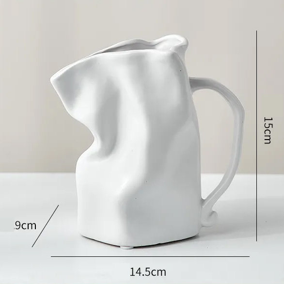 ホワイト花瓶